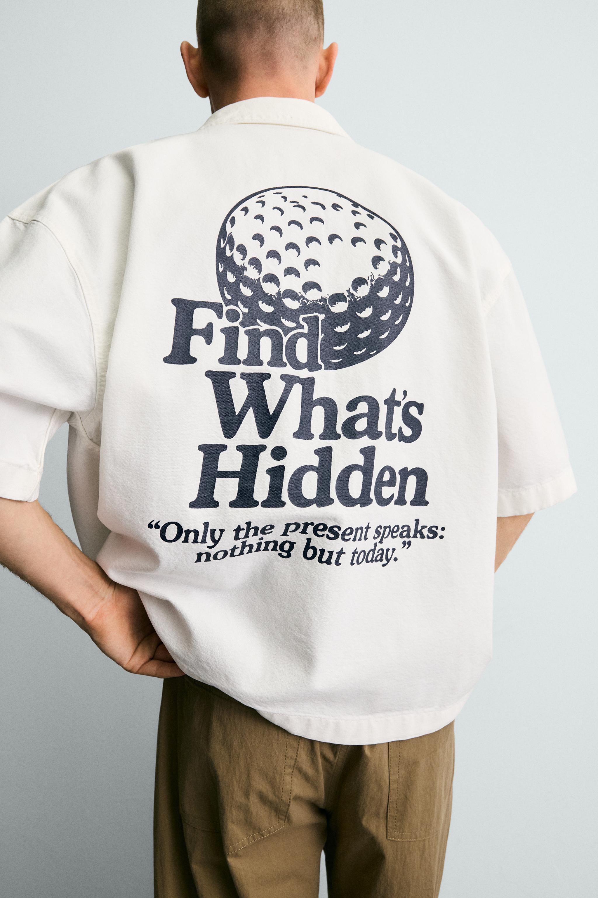 CHEMISE RELAXED FIT IMPRIMÉ GOLF
